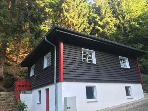 Blockhaus im Kuckuckswinkel in Schöna, Deutschland