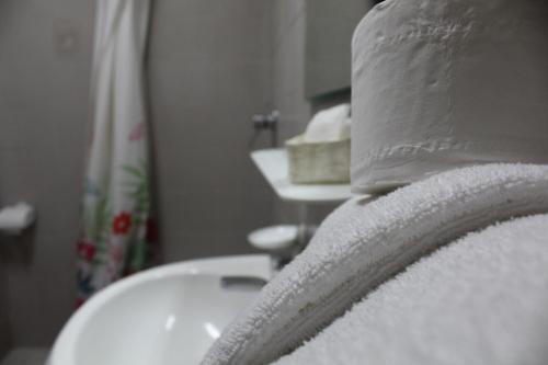 Bathroom, Hotel Diana in Cassino