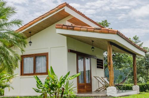 Balkons/terase, Hotel Peace & Lodge in Puerto Carrillo