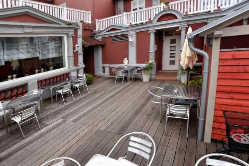 balcon/terasă, Hotel Stadt Hamburg in Heiligenhafen