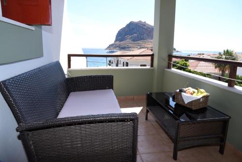 Chambre double, penthouse, vue sur la mer