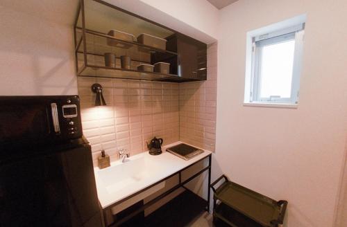 Κουζίνα, Στούντιο Διαμέρισμα 29 τ.μ. με 1 ιδιωτικό μπάνιο σε Σεταγκαγια (NEW apartment★3mins st.  ★Shibuya 23mins - 202) in Σεταγκαγια