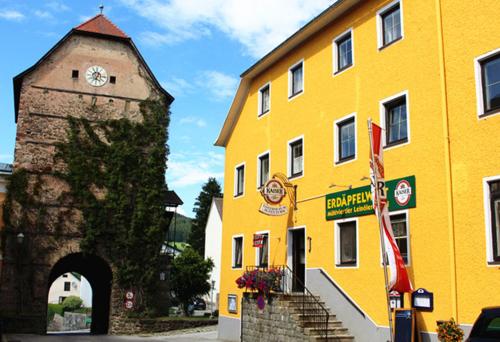 Gasthof 'Zum alten Turm' in Haslach an der Mühl, Österreich