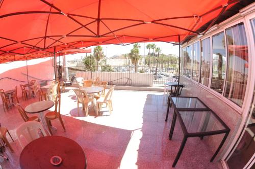 Terraza/balcón, Palm Hostel in Jerusalem