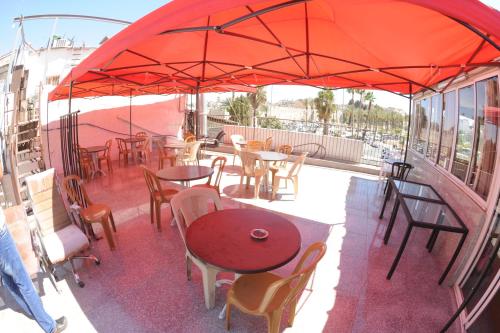 Terraza/balcón, Palm Hostel in Jerusalem