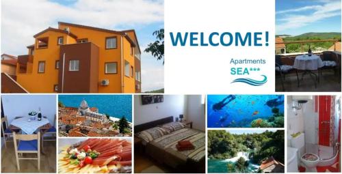  Apartments Sea/Boris, Ferienwohnung in Vrulje