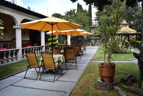 Restorāns, Hotel Boutique La Albertina in Santa Rita Tlahuapan