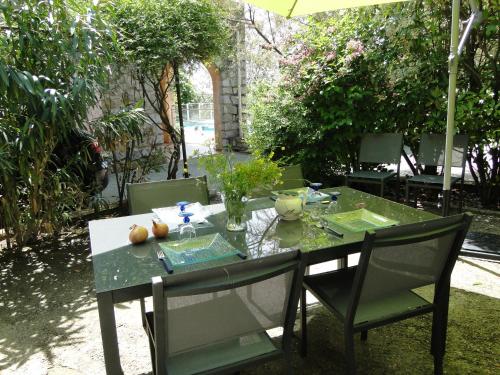 Erkély/terasz, Mas De Sarjac in Antraigues-sur-Volane