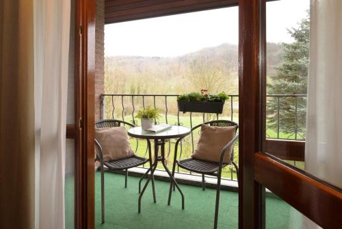 Erkély/terasz, Hotel Schilberg in Slenaken