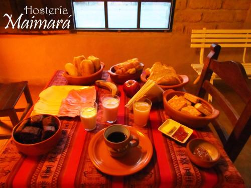 Ēdiens un dzērieni, Hosteria Maimara in Maimara