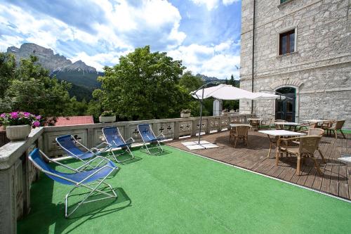Erkély/terasz, TH Borca - Park Hotel Des Dolomites in Borca di Cadore