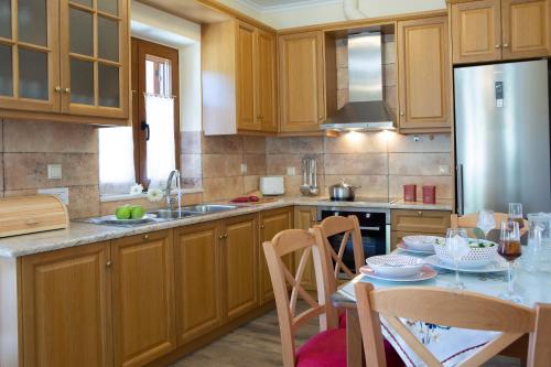 Kitchen, Villa Eglouvi in Svoronata