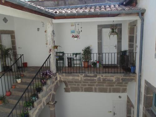 Entrance, 3 bedroom modern apartment in historic building overlooking river herault in Agde City Center