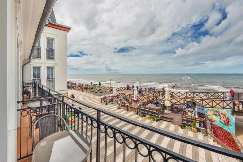 Balkon/teras, Zachod Slonca, Sun & Snow in Mielno