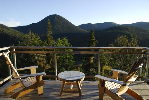 Erkély/terasz, Auberge de Montagne des Chic-Chocs Mountain Lodge - Sepaq in Sainte-Anne-Des-Monts (QC)
