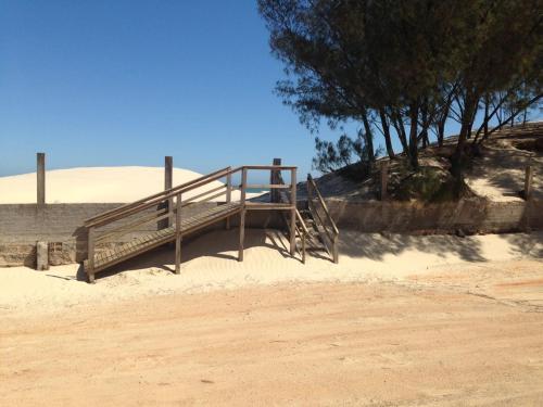 strand, Garopaba Praia Club in Camacho
