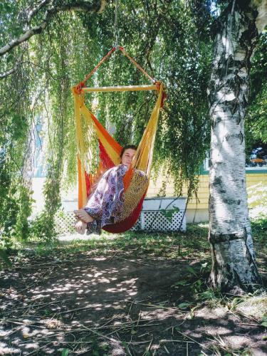 สวน, Gîte B&B - Aubergélit inc (Gite B&B - Aubergelit inc) in แซ็ง-ฌ็อง-ปอร์-โฌลี (QC)