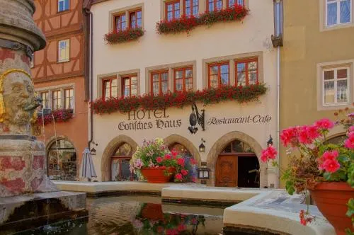 Hotel Gotisches Haus in Rothenburg ob der Tauber, Deutschland