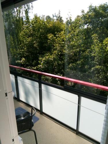 Terraza/balcón, Parantolankatu modern one room apartment in Hyvinkää
