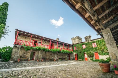 A szálláshely kívülről, Casa Grande de Rosende in Sober