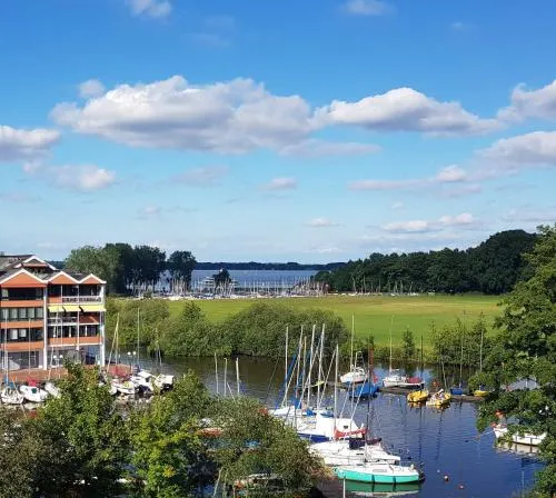 Yachthafenblick in Bad Zwischenahn, Deutschland