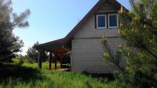 Viesnīcas āriene, Domek Letniskowy przy lesie in Kruklanki