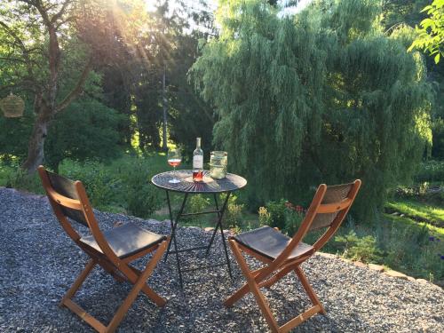 Haagalm Terrasse, Garten