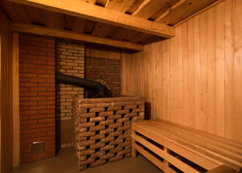 Sauna, Vovk Gasthaus in Synyak