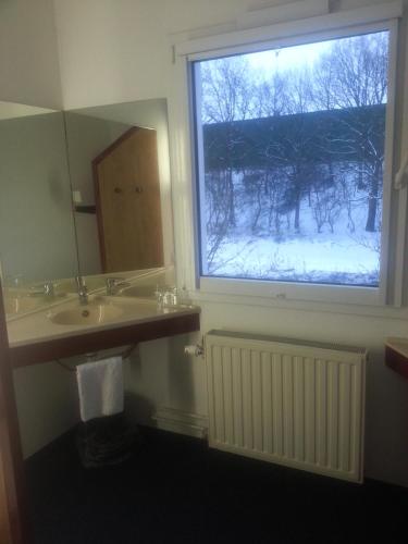 ห้องน้ำ, โมเทล 24อาวร์ มันไฮม์ (Motel 24h Mannheim) in ฟรีดริชส์เฟลด์