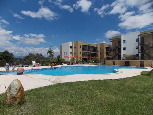 Úszómedence, Apartamento Eje Cafetero - Cerca Parque del Café - Tebaida (Apartamento Eje Cafetero - Cerca Parque del Cafe - Tebaida) in La Tebaida
