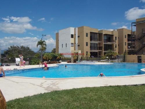 Úszómedence, Apartamento Eje Cafetero - Cerca Parque del Café - Tebaida (Apartamento Eje Cafetero - Cerca Parque del Cafe - Tebaida) in La Tebaida