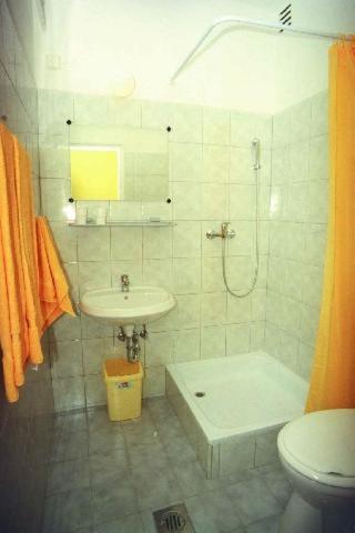 Bathroom, Szamarkut Panzio in Felsogyukes