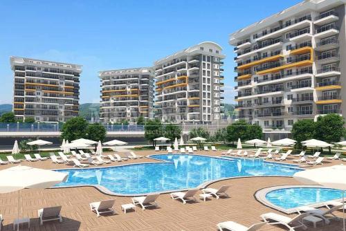  Olive city resident apartment in Alanya