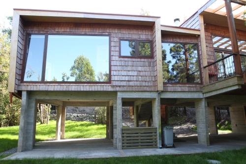 Casas Martín Pescador, Lago Huillinco, Chiloe