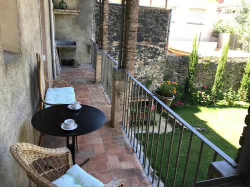 Balkons/terase, Cal Mestre - Apartament 4 pax. 1er pis in Castellfollit de la Roca