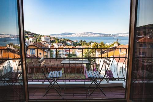 ระเบียง/ชานเรือน, L'isola Guesthouse in เฮย์เบเลียดา