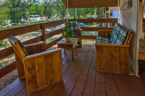 Erkély/terasz, SunFlower Camping Savudrija in Savudrija