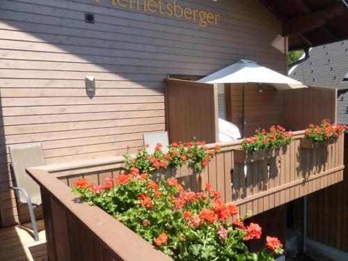 陽台/露台, 赫梅茲博格酒店 (Seepension Hemetsberger) in 蒙德西