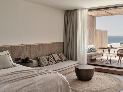 발코니/테라스, 올레아 올 스위트 호텔 (Olea All Suite Hotel) in 자킨토스 섬