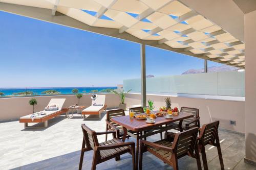 Balcony/terrace, Belvedere Luxury Apartments & Spa in Plakias