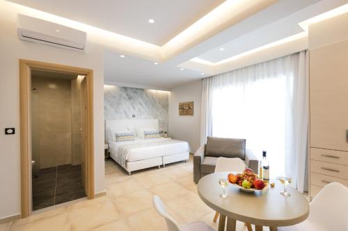 Bathroom, Belvedere Luxury Apartments & Spa in Plakias