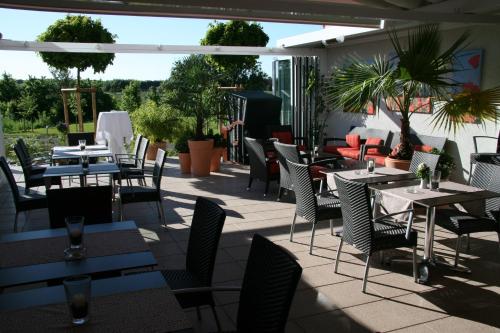 Terraza/balcón, Hotel & Restaurant Fricke in Lehrte