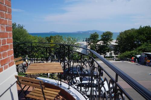 balkon/terras, Villa Promenade in Burgas