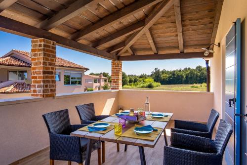 Balkons/terase, Villa Leticia in Hreljici