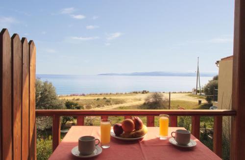 Balkons/terase, Mikro Βeach Ηotel in Mikro