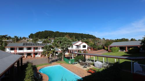 Úszómedence, Bk's Counties Motor Lodge in Pukekohe