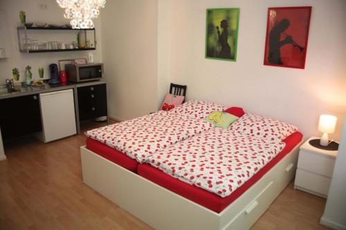 Apartment Bett am Rhein