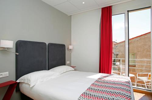 1 double bed