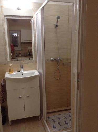 Bathroom, Magnolia Apartman in Hegykozseg