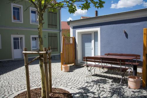 Bejárat, Pension Kalinde in Weinbohla